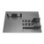 Coffee Tools Wall Mounted Rack Iron Space Saving Coffee Handle Storage Holder with Installation Accessories for Cafe Grey