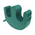 Bedridden Patient Turning Device Multi Functional U Shaped Turnover Pad with Bandaged Flannelette Comfortable Patient Turning Pillow for Elderly Green