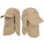 UPF 50+ Sun Hat UV Protection Wide Brim Outdoor Fishing Sunshade Cap for Travel Hiking Boating Gardening(Khaki Free Size)