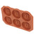 6-Grid Cookies Mold DIY Silicone Biscuit Chocolate Cake Making Mold Baking Tool Coffee