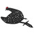 Chicken Hen Stake Hollow Animal Shape Decoration Outdoor Garden Lawn Ornament Black