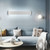 Indoor LED Wall Light Lamp for Bathroom Bedroom AC95-265V Silver(cold white 6000-6500k 8W)