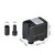 450L/H 6W Submersible Water Pump for Aquarium Tabletop Fountains Pond Water Gardens and Hydroponic Systems with 2 Nozzles AC110V