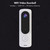WiFi Video Doorbell Camera Wireless 1080P HD Camera 2-Way Audio Motion Detection Infrared Night Vision Real-time Monitor Support Tuya APP Waterproof Cover Support Storage Card
