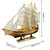 24CM Wooden Sailboat Model Nautical Decoration Theme Gift Home Office