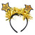 Cute Christmas Star Shaped Hair Hoop Fracture Resistance Star Shape Headband for FestivalGold Year
