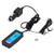Mini Thermometer Electronic Temperature Meter with LCD Display DC12V for Car Indoor OutdoorBlue