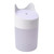 White Desktop Air Humidifier with 7 Colors LED Light 280ML Small Colorful Light Car Humidifier