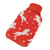 2000ML Hot Water Bottle Hot Water Bag with Soft Knitted Cover for Neck Shoulder Warm for Winter Horse