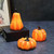 LED Halloween Pumpkin Lantern Resin Pumpkin Lamp Multiple Shapes Halloween Dress Up Props