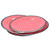 4Pcs 9in Salad Dish Red Grids Fruit Plate Dinnerware Tableware for Restaurant Hotel