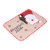 2Pcs Christmas Placemats Heat Insulation Nonslip Durable Reusable No Fading Dining Room Placemats for Home Hotel
