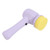 Portable Handheld Electric Cleaning Brush Multifunction Cleaning Brush Scrubber for Kitchen Bathroom Shoe Purple