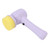 Portable Handheld Electric Cleaning Brush Multifunction Cleaning Brush Scrubber for Kitchen Bathroom Shoe Purple