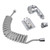 Sink Shower Sprayer Stretchy Hose Adjustable Mode Faucet Sprayer Attachment for Shampooing Pet Bathing