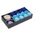 Distinctive Artificial Rose Flower Bear Doll Gift Box for Anniversary Wedding Girlfriend(Blue Gradient )