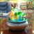 Mini Desktop Fountain Feng Shui Lucky Fish Home Desktop Decoration