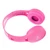 G58 Head Mounted Bluetooth Headset Bluetooth 5.0 Stereo Bluetooth Headset for Sports Use(Pink )
