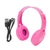 G58 Head Mounted Bluetooth Headset Bluetooth 5.0 Stereo Bluetooth Headset for Sports Use(Pink )