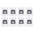 8pcs Vacuum Cleaner Dust Bags Replacement Non Woven Fabric Composite Dust Collection Bag for FC8202 FC8204 HR8331