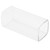 400ml Square Acrylic Cup Reusable Modern Tea Milk Juice Coffee Mug for Home Office UseTransparent