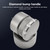 53mm Adjustable WDT Tool 22 Needles Coffee Distributor Leveler Tool Geared Spinning Espresso Needle Stirrer Espresso Machine Accessories Distribution Tool with Cleaning Brush Base