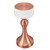 Table Lamp 3 Modes Stepless Dimmable LED Touch Cordless Metal Nightstand Lamp for Bedside Living Room Kitchen Rose Gold