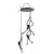 Modern Chandeliers E27 Retro Wrought Iron Chandelier for Restaurant Cafe Clothing Store Children's Room 110-220V