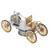 Stirling Engine Model Car External Combustion Engine Educational Toy Physics Science Kit