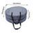 Christmas Wreath Storage Bag Dual Zippered Bag for Holiday Artificial Christmas Wreaths