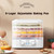 5-Tray Food Dehydrator with Adjustable Temperature, Auto Food Dryer Machine for Food and Jerky, Fruits, Herbs, Veggies