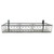 Iron Hang-ing Flower Railing Shelf Basket with Hooks Balcony Planter Pots Stand Holder for Outside 1-Tier