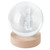 LED Night Lamp Crystal Ball with USB Wooden Base 3D Inter Carving Ornament Night Lamp for Home Decoration Little Astronaut Colorful Light