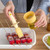 Oil Bottle with Silicone Basting Brush Oil Dispenser Container for Kitchen Baking Cooking Grilling Orange