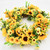 Door Sign Sunflower Wreath Welcome HelloSign Door Hanging Sign Sunflower Door Decoration