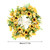 Door Sign Sunflower Wreath Welcome HelloSign Door Hanging Sign Sunflower Door Decoration