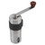Portable Manual Coffee Grinder Stainless Steel High Hardness Hand Coffee Bean Grinder for Home Office Travel Outdoor Black