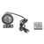 Projection Light RGB Swimming Pool Colored Lamp with Remote Control for Hot Spring Fountain  10W  Black