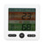Digital Color Screen Temperature and Humidity Meter Indoor Thermometer Hygrometer ClockWhite