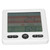 Digital Color Screen Temperature and Humidity Meter Indoor Thermometer Hygrometer ClockWhite