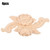 4Pcs Flower Carved Corner Onlay Applique Door Cabinet Vintage Style Furniture Decor(E)