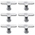 Stainless Steel Food Bag Clips Heavy Duty Bag Clips Air Tight Seal Grip Clips for Home Office