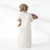 Willow Tree Girl Statue Hand Painted Resin Figures Flower Girl Sculpture Handicraft Ornament