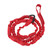 Bike Tow Rope Natural Length 1.7m Stretchable Design Nylon Alloy Portable Mountain Bike Pulling Rope for Outdoor Training Red