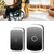 Wireless Doorbell Intelligent Communication Digital Nurse Alert System  Standard 1 to 1 Black