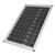 100W 18V Portable Solar Panel Kit 100 Watt 18 Volt Monocrystalline Portable Solar Panel for Automobiles Ships Airplanes Outdoor Agriculture Planting Tourism
