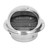 Stainless Steel Round Air Vent Thicken Windproof Rainproof Round Ventilation Grille Cover with Fine Mesh 100mm/3.9in
