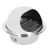 Stainless Steel Round Air Vent Thicken Windproof Rainproof Round Ventilation Grille Cover with Fine Mesh 100mm/3.9in