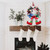 Christmas Wreath Front Door Decor Christmas Wreath with Clown Leg Decor Artificial Door Wreath Ornament