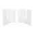 2 Sets Ski Wall Rack Multipurpose Simple Style Strong Support Snowboard Wall Storage Rack for Ski Board Longboard
